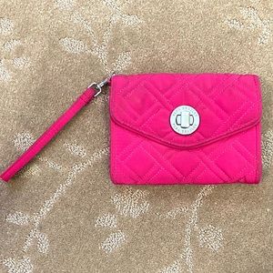 Vera Bradley Hot Pink Wallet/Wristlet